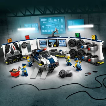 LEGO City Custom Police Car Garage