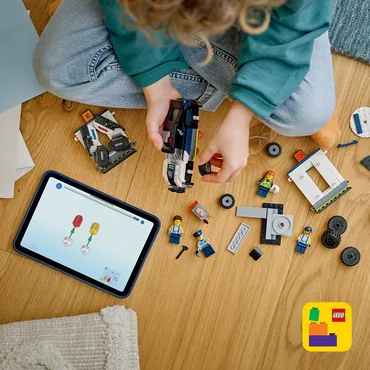 LEGO City Custom Police Car Garage