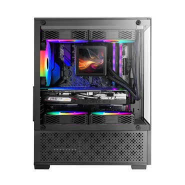 TACENS Kabinet - Mini Tower - Micro-ATX, Mini-ITX - 197 mm - 388 mm - 304 mm - Sort