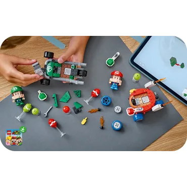 LEGO Super Mario Mario Kart â Baby Mario vs Baby Luigi 72034