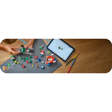 LEGO Super Mario Mario Kart â Baby Mario vs Baby Luigi 72034