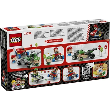 LEGO Super Mario Mario Kart â Baby Mario vs Baby Luigi 72034