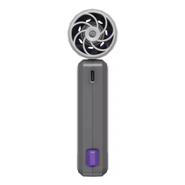 Verbatim Cool’n’go Airjet Handheld Fan Grey/Purple 32340