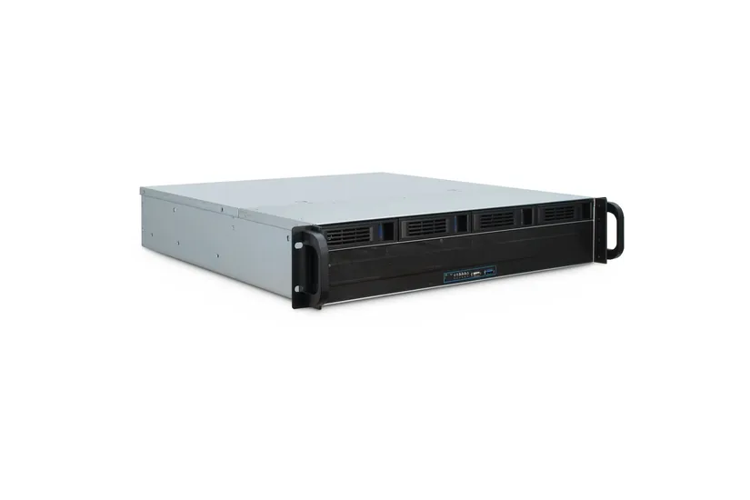 Inter-Tech IPC 2U-2404L - kan monteras i rack - 2U - micro ATX