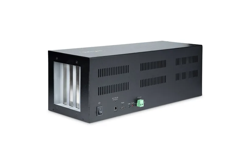 StarTech.com 4-Slot PCIe Expansion Chassis with PCIe x2 Host Card, PCIe 2.0 - 10Gbps, External PCIe Slots for Desktops/Servers, PCI Express Expansion Box/Adapter, 4 PCIe x1 Slots - förlängningskabel till systembuss