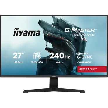 iiyama G-MASTER G2771HS-B1 computerskærm 68,6 cm (27") 1920 x 1080 pixel Fuld HD Sort