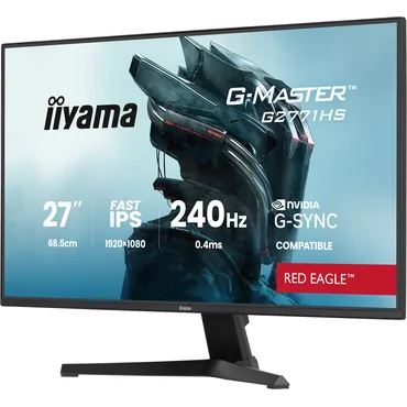 iiyama G-MASTER G2771HS-B1 computerskærm 68,6 cm (27") 1920 x 1080 pixel Fuld HD Sort