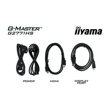 iiyama G-MASTER G2771HS-B1 computerskærm 68,6 cm (27") 1920 x 1080 pixel Fuld HD Sort