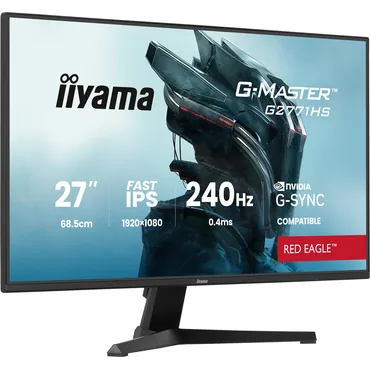 iiyama G-MASTER G2771HS-B1 computerskærm 68,6 cm (27") 1920 x 1080 pixel Fuld HD Sort