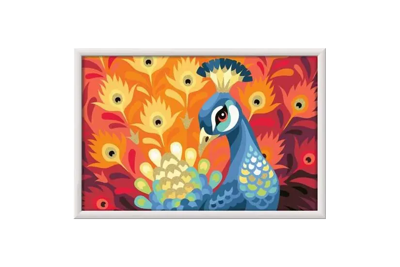 CreArt - Stolzer Pfau