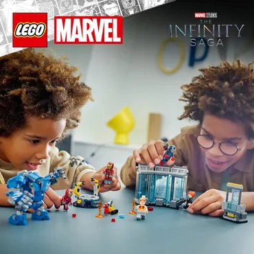 LEGO Super Heroes Marvel Iron Mans Labor: Halle der RÃ¼stungen 76315