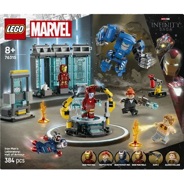 LEGO Super Heroes Marvel Iron Mans Labor: Halle der RÃ¼stungen 76315
