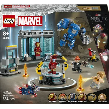 LEGO Super Heroes Marvel Iron Mans Labor: Halle der RÃ¼stungen 76315