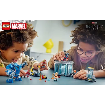 LEGO Super Heroes Marvel Iron Mans Labor: Halle der RÃ¼stungen 76315