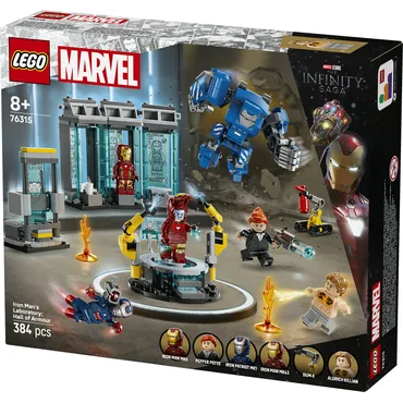LEGO Super Heroes Marvel Iron Mans Labor: Halle der RÃ¼stungen 76315