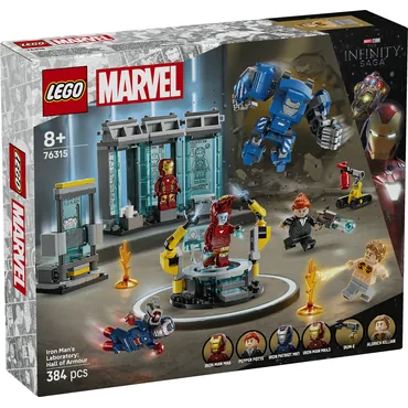 LEGO Super Heroes Marvel Iron Mans Labor: Halle der RÃ¼stungen 76315