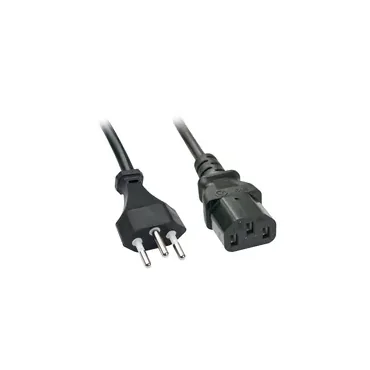Lindy 30417 el-ledning Sort 2 m C13 forbinder