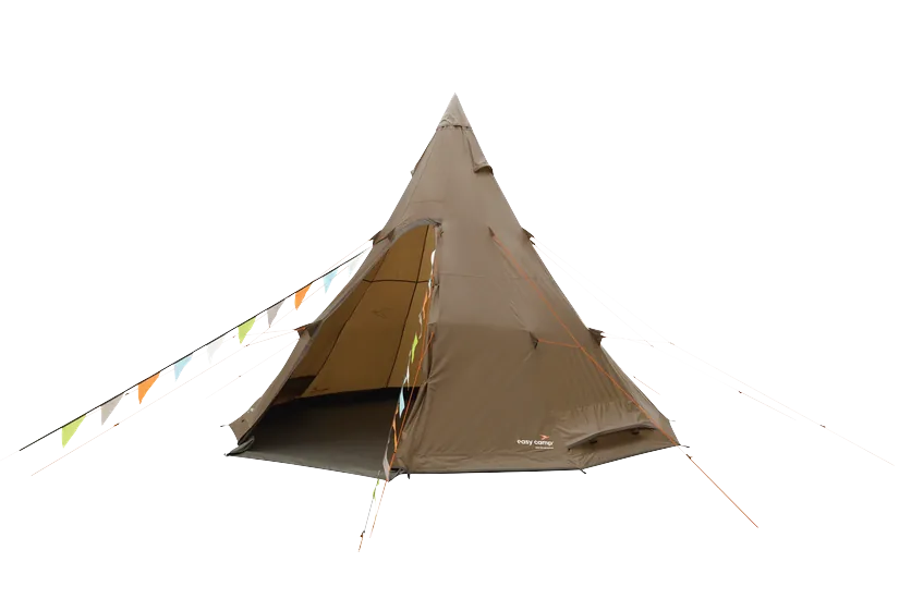 Easy Camp Tält - 8 personer - Pyramidtält - 7.3 g - Slipa - Stål