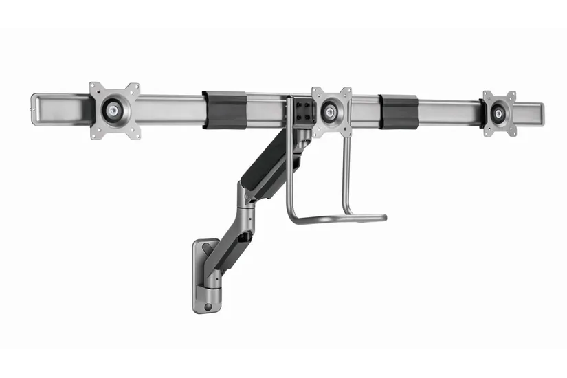Gembird MA-WA3-01 Justerbar väggmonteringsarm med 3 skärmar 17Ã¢Â€Â -27Ã¢Â€Â upp till 6 kg