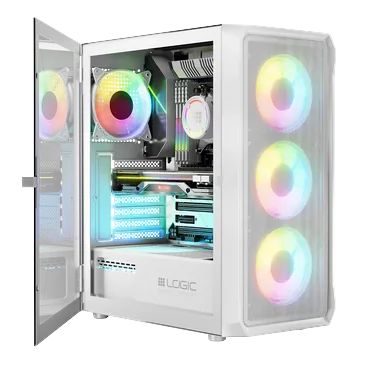 Logic Concept Chassi - Midi Tower - ATX, mATX, Mini-ITX - 155 mm - 340 mm - 7