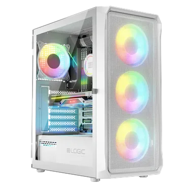 Logic Concept Chassi - Midi Tower - ATX, mATX, Mini-ITX - 155 mm - 340 mm - 7