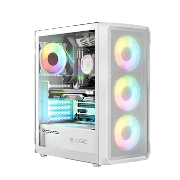 Logic Concept Chassi - Midi Tower - ATX, mATX, Mini-ITX - 155 mm - 340 mm - 7
