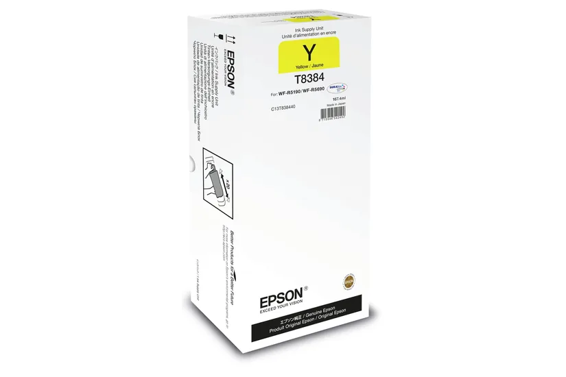 Epson T8384 - gul - original - påfyllnadsbläck