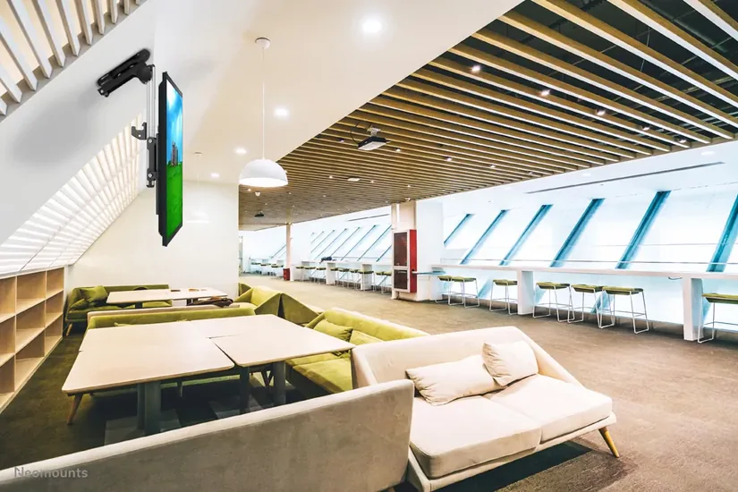 Neomounts FPMA-C020 fäste - fullständig rörelse - för LCD-display - svart