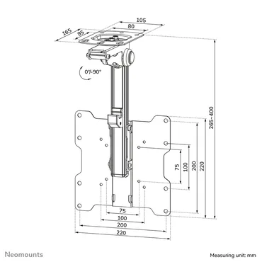 Neomounts FPMA-C020 fäste