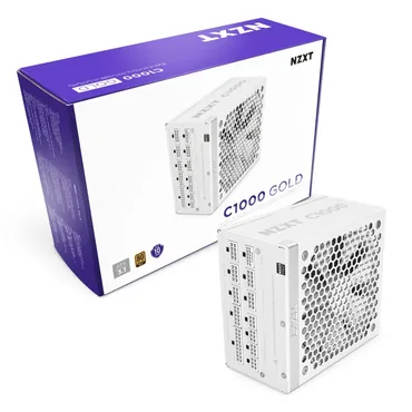 NZXT C-Series C1000 strømforsyning - 1000W 80 PLUS Gold
