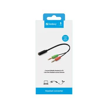 Sandberg Headset Converter