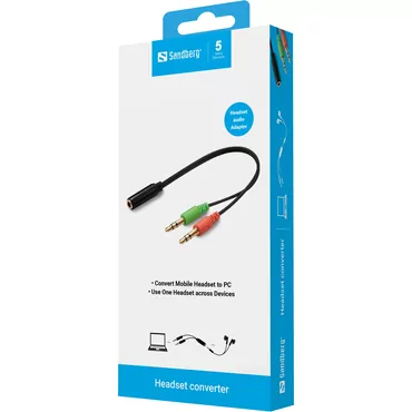 Sandberg Headset Converter
