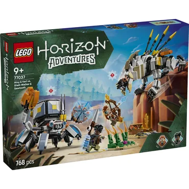 LEGO Horizon 77037 Aloy i Varl kontra krabołaz i piłoząb