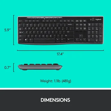 Logitech MK270 Wireless Combo