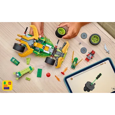 LEGO Ninjago 71828 Samochód wyścigowy Lloyda z napędem typu pull-back