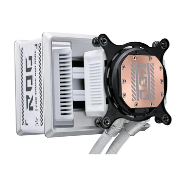 ASUS ROG Ryuo IV SLC 360 ARGB White Edition Processor Alt-i-en væskekøler 12 cm Hvid