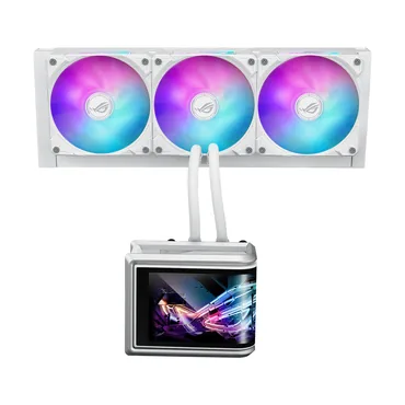 ASUS ROG Ryuo IV SLC 360 ARGB White Edition Processor Alt-i-en væskekøler 12 cm Hvid