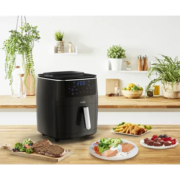 Tefal Easy Fry Grill & Steam FW2018 Enkelt Enkeltstående 1700 W Varmluftsteger Sort