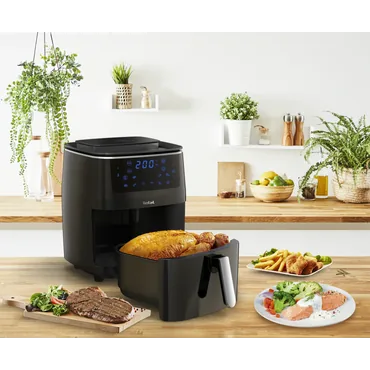 Tefal Easy Fry Grill & Steam FW2018 Enkelt Enkeltstående 1700 W Varmluftsteger Sort