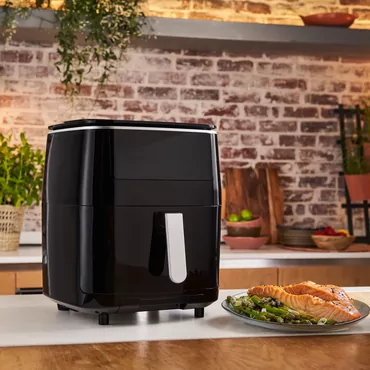 Tefal Easy Fry Grill & Steam FW2018 Enkelt Enkeltstående 1700 W Varmluftsteger Sort