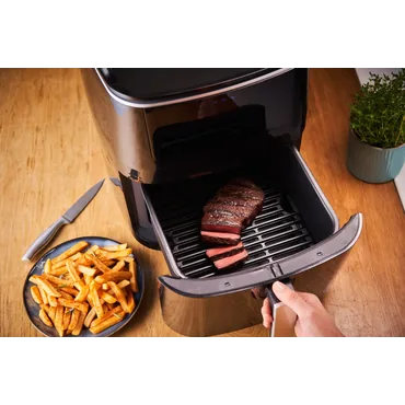 Tefal Easy Fry Grill & Steam FW2018 Enkelt Enkeltstående 1700 W Varmluftsteger Sort