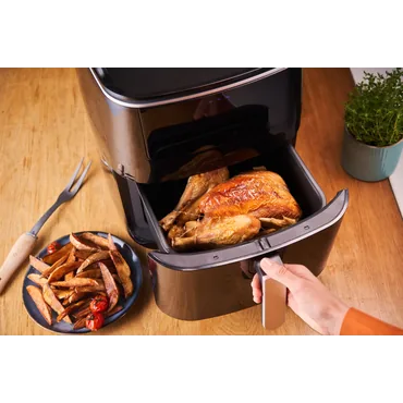 Tefal Easy Fry Grill & Steam FW2018 Enkelt Enkeltstående 1700 W Varmluftsteger Sort