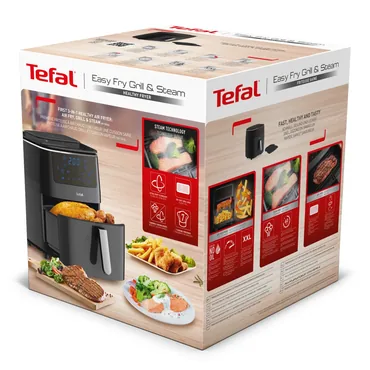 Tefal Easy Fry Grill & Steam FW2018 Enkelt Enkeltstående 1700 W Varmluftsteger Sort
