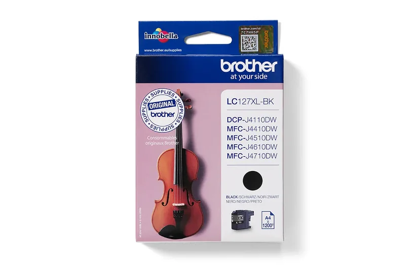 Brother LC127XLBK - superlång livslängd - svart - original - bläckpatron