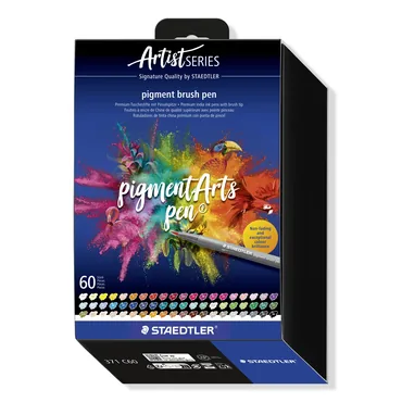 Staedtler Pigment Arts Pen filtpen Flerfarvet 60 stk