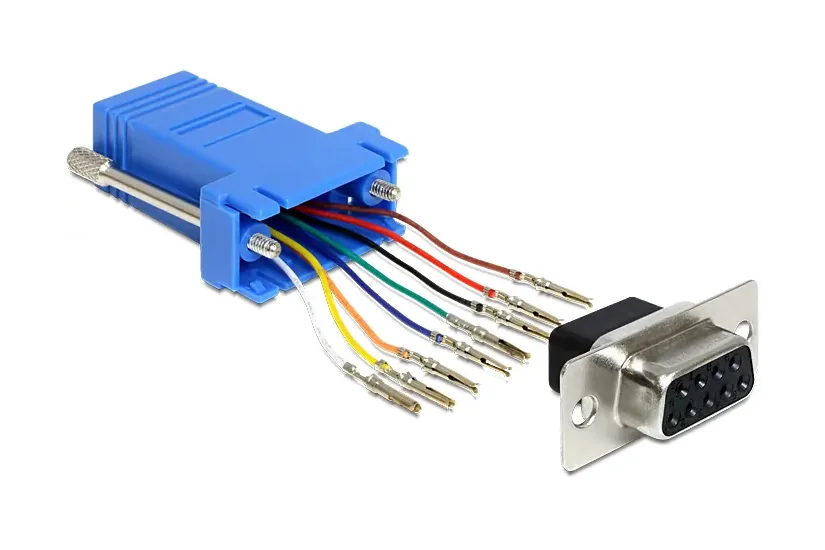 Delock seriell adapter - blå