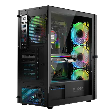 Logic Concept Kabinet - Midi Tower - ATX, Micro ATX, Mini-ITX - 200 mm - 450 mm - 390 mm