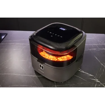 Hisense HAF1350DR Enkelt 6,7 L Enkeltstående 1350 W Varmluftsteger Sort