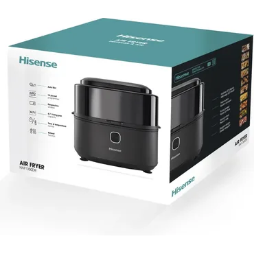 Hisense HAF1350DR Enkelt 6,7 L Enkeltstående 1350 W Varmluftsteger Sort