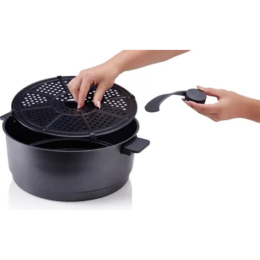 Hisense HAF1350DR Enkelt 6,7 L Enkeltstående 1350 W Varmluftsteger Sort